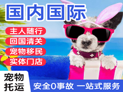 三沙永兴机场邮寄国际宠物托运 【国